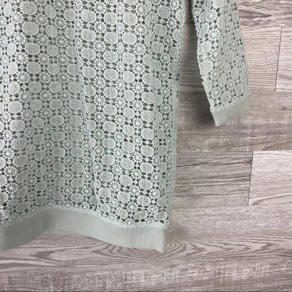 Loft Ann Taylor Mint 3/4 Sleeve Sweater - Picture 6 of 6